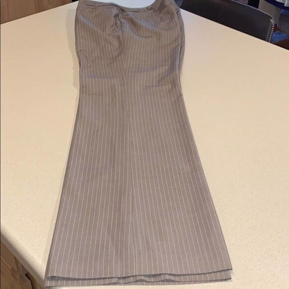 Ann Klein Micro Pinstripe Lined Dress Pant Size 6 - Picture 9 of 9